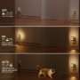 LED Luz con Sensor de Movimiento, 2pcs Luce Notturna Bambini da Presa, Modo Sensor o Siempre Encendida, Brillo Regulable,