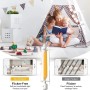 GFDYTG Bombilla R7S LED 118mm Regulables,LED R7S 118mm Blanco Cálido 3000K 20W COB Bombillas Equivalente 200W Lámpara