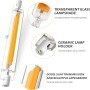 GFDYTG Bombilla R7S LED 118mm Regulables,LED R7S 118mm Blanco Cálido 3000K 20W COB Bombillas Equivalente 200W Lámpara