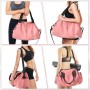 Vllcsla Bolsa Deporte Mujer Pequeña, Bolsos Deportivo con Bolsillo Humedo, Bolso Gimnasio, Bolsa de Viaje Resistente al Agua,