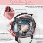 Vllcsla Bolsa Deporte Mujer Pequeña, Bolsos Deportivo con Bolsillo Humedo, Bolso Gimnasio, Bolsa de Viaje Resistente al Agua,