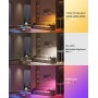Bombilla LED Recargable E14 con Mando a Distancia, Regulable, Magnética, con Batería, 3 Temperaturas de Color + 9 Colores RGB,