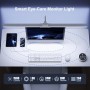 YICAIZI Lampara de Escritorio de LED 24W con Control Remoto - 1500LM 80CM Flexo LED Escritorio con Pinza Luz Leer Puerto de