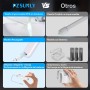 PZSUNLY Luz LED para Inodoro con Sensor de Movimiento de 8 colores, IP65 Impermeable y Recargable, Luz para Inodoro en el