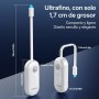 PZSUNLY Luz LED para Inodoro con Sensor de Movimiento de 8 colores, IP65 Impermeable y Recargable, Luz para Inodoro en el