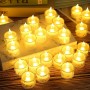 IGUGI 36 velas LED de té,elas LED Sin Llama,lámpara de vela a pilas,para bodas,fiestas,festivales y decoración del hogar