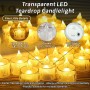 IGUGI 36 velas LED de té,elas LED Sin Llama,lámpara de vela a pilas,para bodas,fiestas,festivales y decoración del hogar