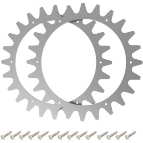 Mejora tu cortacésped robótico Mcculloch con juego de 4 puntas todoterreno para modelos R600 R800