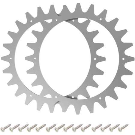 Mejora tu cortacésped robótico Mcculloch con juego de 4 puntas todoterreno para modelos R600 R800