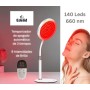 Edelid: Lampara luz roja nocturna Melatonina-Terapia que Mejora Piel Descanso Lesiones y Vitalidad-Luces led trabajo bebe