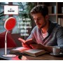 Edelid: Lampara luz roja nocturna Melatonina-Terapia que Mejora Piel Descanso Lesiones y Vitalidad-Luces led trabajo bebe