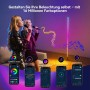 Lámpara de Pie LED Regulable RGB para sala de estar, 160 cm, con control por aplicación y mando a distancia, 16 millones de