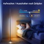 Lámpara de Pie LED Regulable RGB para sala de estar, 160 cm, con control por aplicación y mando a distancia, 16 millones de