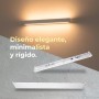 LED ATOMANT Aplique de Pared LED Blanco 41CM 7W, Exterior e Interior, Blanco Calido (3000K), Diseño Moderno y Resistente, Uso en