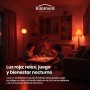 KILOMVIK® Luz Roja Nocturna Melatonina - Bombilla LED – E27 – 9W Bajo Consumo – Sin Luz Azul – Flicker Free – Ideal para Dormir,