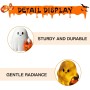 CHENBOOW Lámpara Fantasma,Decoración de Halloween,Linda Luz LED De Calabaza De Lector Fantasma,luz Nocturna Fantasma de