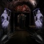 iShabao Halloween Deko Outdoor 3D Dynamische Halloween Projektor mit Timer, Wasserdicht LED Projektionslampe mit Weiß Parsenmann