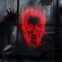 iShabao Halloween Deko Outdoor 3D Dynamische Halloween Projektor mit Timer, Wasserdicht LED Projektionslampe mit Weiß Parsenmann