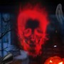 iShabao Halloween Deko Outdoor 3D Dynamische Halloween Projektor mit Timer, Wasserdicht LED Projektionslampe mit Weiß Parsenmann