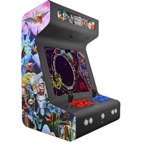 Recreational Arcade, Steel Built, 8 Buttons American Type Arcade, Intel N100 16GB RAM and 256GB SSD, Dual Boot Windows 11 and