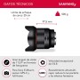 Samyang AF - Objetivo fotográfico para Sony FE (14 mm, F2.8 AS, IF UMC), negro