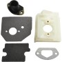 Kit de juntas de carburador para chino para modelos de motosierra 4500, 5200, 5800, 45CC, 52CC, 58CC con soporte y juntas de