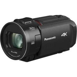 Panasonic HC-VX3E - Videocámara Semi-Profesional de 24x, O.I.S de 5 Ejes, Objetivo F1.8 - F4, 4K, Color Negro