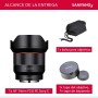 Samyang AF - Objetivo fotográfico para Sony FE (14 mm, F2.8 AS, IF UMC), negro