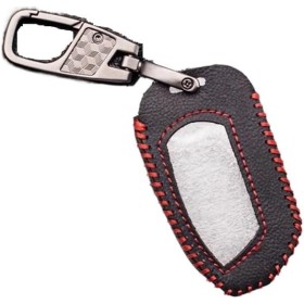 Soporte para Llave Funda Protectora Cuero Llave Coche Alarma Bidireccional Control Remoto Llavero para Pandora DXL 4950 DX-90BT