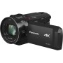 Panasonic HC-VX3E - Videocámara Semi-Profesional de 24x, O.I.S de 5 Ejes, Objetivo F1.8 - F4, 4K, Color Negro