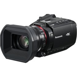 Panasonic HC-X1200E 4K 60p Videocámara Estilo De Mano con Lente Gran Angular de 25 mm, Zoom Óptico de 24x, OIS Híbrido de 5