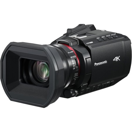 Panasonic HC-X1200E 4K 60p Videocámara Estilo De Mano con Lente Gran Angular de 25 mm, Zoom Óptico de 24x, OIS Híbrido de 5