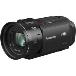 Panasonic HC-VX1 - Videocámara Semi-Profesional de 24x, O.I.S de 5 Ejes, Objetivo Leica F1.8 - F4, Zoom 25 mm - 600 mm, 4K, HD, Panasonic HC-VX1 - Videocámara Semi-Profesional de 24x, O.I.S de 5 Ejes, Objetivo Leica F1.8 - F4, Zoom 25 mm - 600 mm, 4K, HD,
