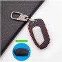 AUGUST SNOW Llave de Coche Funda Protectora Cuero Llave Coche Alarma Bidireccional Control Remoto Llavero para Pandora DXL 4950