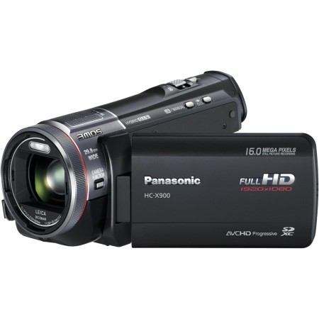 Panasonic X900 & X900M - Videocámara Full HD (resolución de 1920x1080p, Compatible con 3D, Visor Integrado)