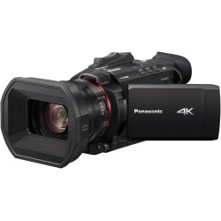 Panasonic HC-X1500E - Videocámara 4K (lente Leica, Live Streaming, gran angular 25 mm, zoom óptico de 24x, Wifi), negro Panasonic HC-X1500E - Videocámara 4K (lente Leica, Live Streaming, gran angular 25 mm, zoom óptico de 24x, Wifi), negro
