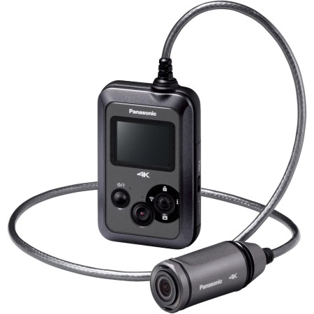Panasonic HX-A500 - Videocámara portátil (12 MP, Pantalla de 1.5", 4K), Gris