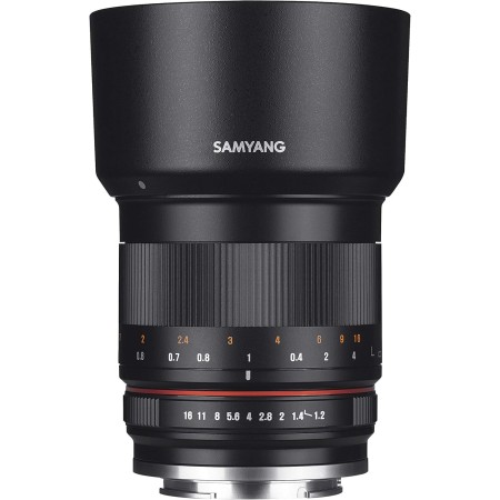 Samyang CSC-Mirrorless - Objetivo fotográfico para Sony E (50mm F1.2 AS UMC CS), Negro