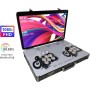 WYGAMING Creative Arcades Full-Size Folding Arcade Machines | 4 Players | 20000+ Games | 22" LED Display | 2 Sanwa Joysticks | 2