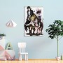 VBHEJRNE Póster decorativo de anime Pandora con corazones, lienzo para pared e impresión artística moderna para decoración de