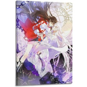 VBYTAXTWJ Póster decorativo de anime Pandora con corazones, lienzo para pared e impresión artística moderna para decoración de