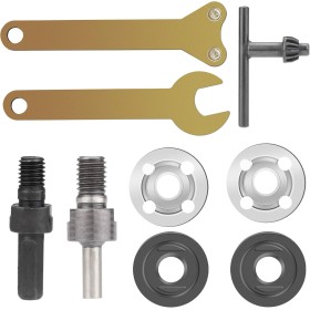 Rybtd biela de la amoladora de taladro eléctrica M6/10Juego de adaptador de amoladora angular Taladro EléCtrico Biela