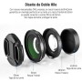 NEEWER Lente Gran Angular HD de 40,5mm Compatible con Sony ZV-1F ZV-E10 A5000 A6000,Lente Adicional 2en1 de 18mm Gran Angular y