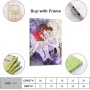 VBYTAXTWJ Póster decorativo de anime Pandora con corazones, lienzo para pared e impresión artística moderna para decoración de