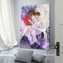 VBYTAXTWJ Póster decorativo de anime Pandora con corazones, lienzo para pared e impresión artística moderna para decoración de
