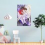 VBYTAXTWJ Póster decorativo de anime Pandora con corazones, lienzo para pared e impresión artística moderna para decoración de