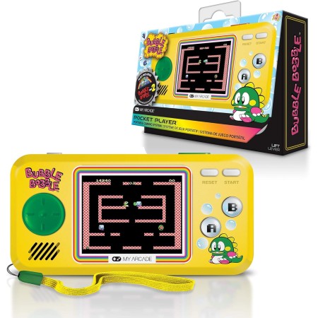 MY ARCADE- Mini Consola de Videojuegos, Color Amarillo, S (DGUNL-3248)