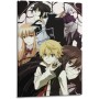 VBHEJRNE Póster decorativo de personajes de animé Pandora con corazones, lienzo para pared e impresión artística moderna para