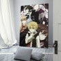 VBHEJRNE Póster decorativo de personajes de animé Pandora con corazones, lienzo para pared e impresión artística moderna para