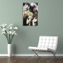 VBHEJRNE Póster decorativo de personajes de animé Pandora con corazones, lienzo para pared e impresión artística moderna para